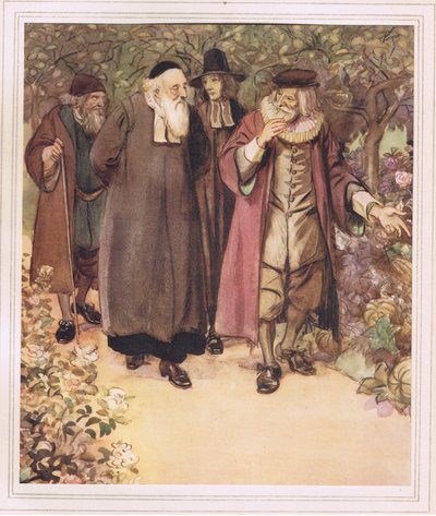 Governor Bellingham Appeared to Be Showing Off His Estate by Hugh Thomson